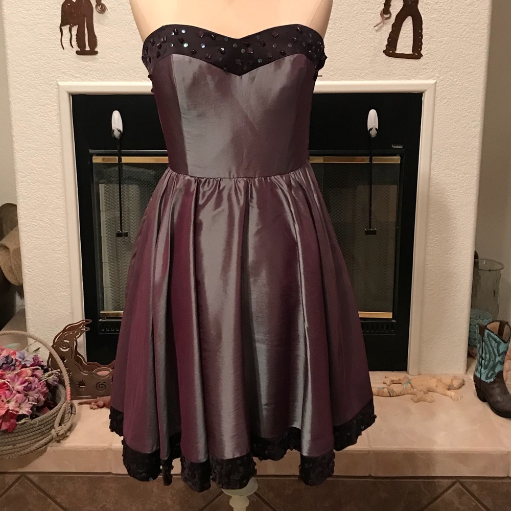 Super fun metallic Betsey Johnson dress!